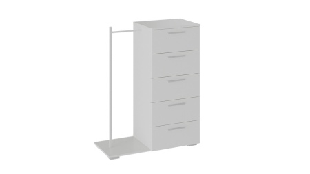 Комод Энистон Белый Глянец (Ш-922 мм x В-1152 мм x Г-412 мм)