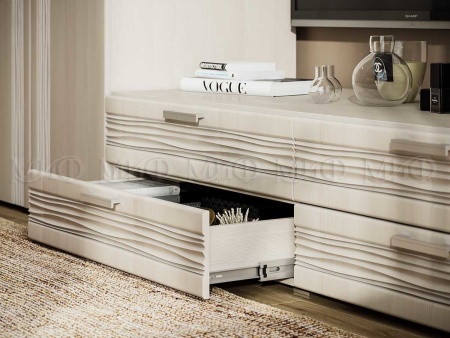 Гостиная Арт МДФ №6 (Ш-2682 x В-2150 x Г-378 мм)/Разные Цвета