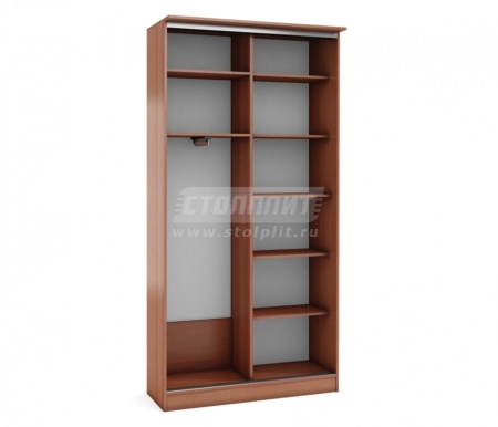 Шкаф 2-х дверный СБ-1085БП Яблоня