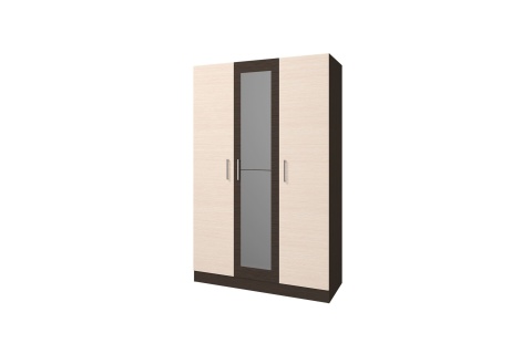 Шкаф Лейла (Ш-1200 х В-1900 х Г-466 мм)/Разные Цвета