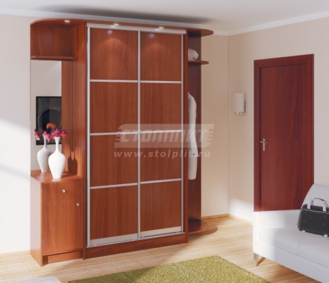 Шкаф 2-х дверный СБ-1085БП Яблоня