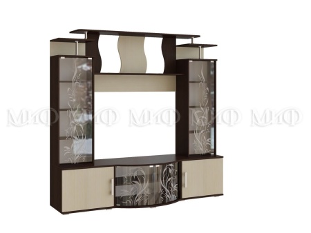 Гостиная Виола (Ш-3050 мм x В-2120 мм x Г-560 мм)/Разные Цвета