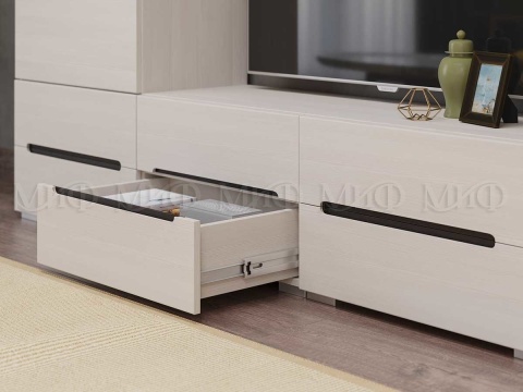 Гостиная Эвлин МДФ №1 (Ш-2486 x В-2150 x Г-378 мм)/Разные Цвета