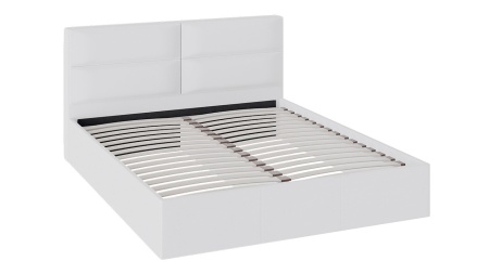 Кровать «Гранд» с Мягкой Обивкой и Подъемным Механизмом Белая 1400/1600/1800 x 2000 мм