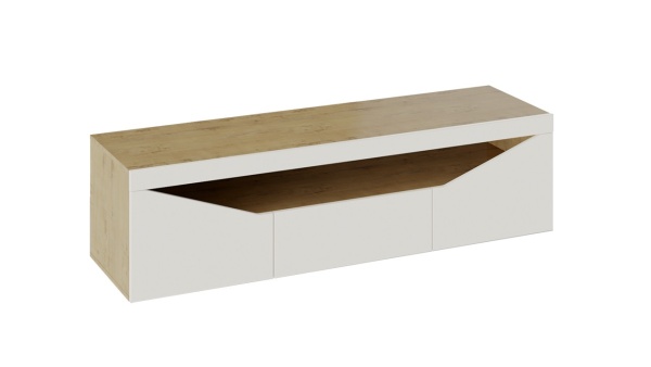 Тумба для ТВ «Мартини» (Бунратти/ Слоновая Кость)/Ш-1500 × В-444 × Г-465 мм