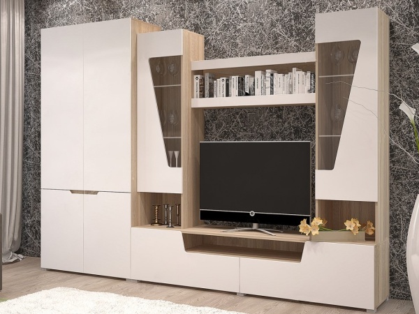 Гостиная Амстердам МДФ №3