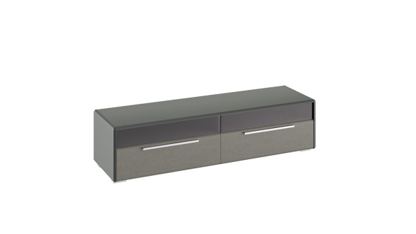 Тумба для ТВ «Наоми» Джут, Фон Серый/Ш-1544 × В-382 × Г-440 мм