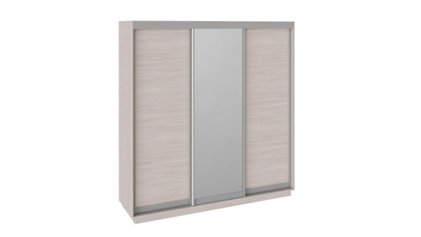 Шкаф-Купе 3-х Дверный c Зеркалом Румер Мадлен Ясень Шимо (Ш-2100 х В-2200 х Г-600 мм)