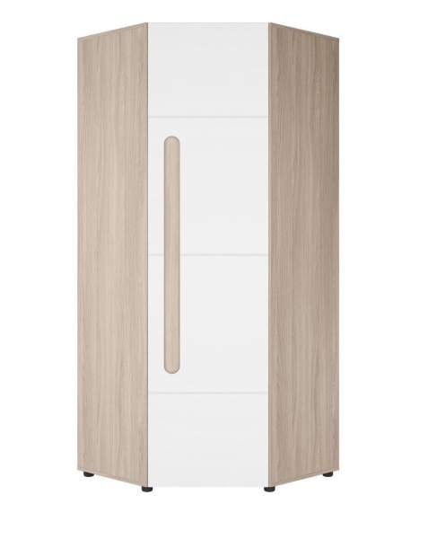 Шкаф Угловой 45 градусов Палермо-3 МДФ (Ш-883 х В-2078 х Г-883 мм)