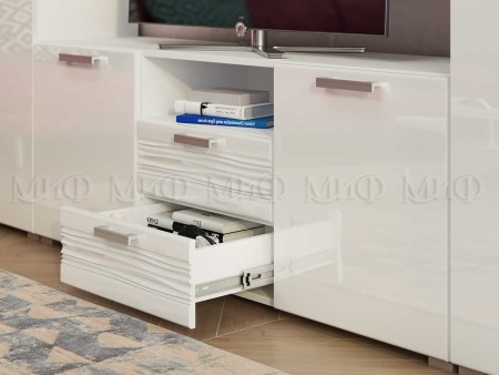 Гостиная Арт МДФ №6 (Ш-2682 x В-2150 x Г-378 мм)/Разные Цвета