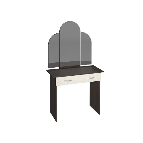 Спальный Гарнитур Баcя с Прикроватным Блоком ЛДСП (Венге/Ясень Шимо Светлый)