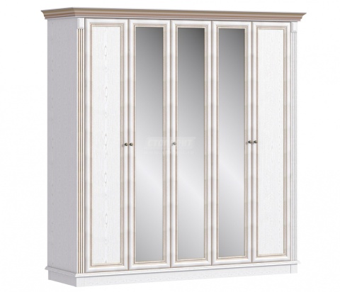 Версаль СБ-3053 Шкаф 5 дверный с зеркалом